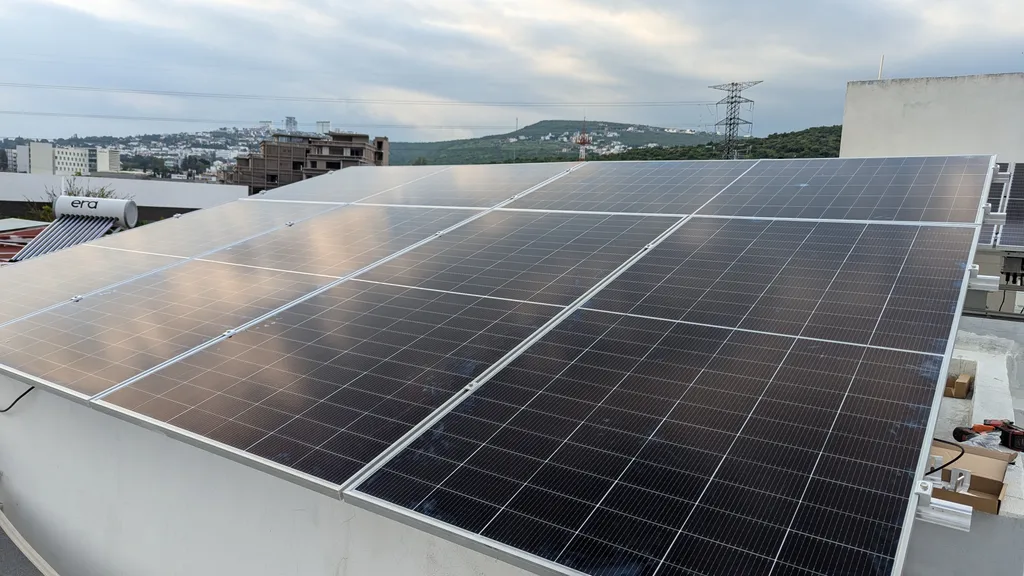 Instalación solar residencial